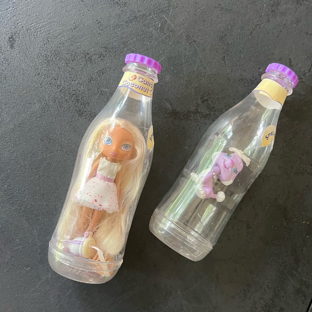 Yummi-Land Soda Pop Girls Candy Coconut Creme & Posey Popcorn Poodle Doll Lot